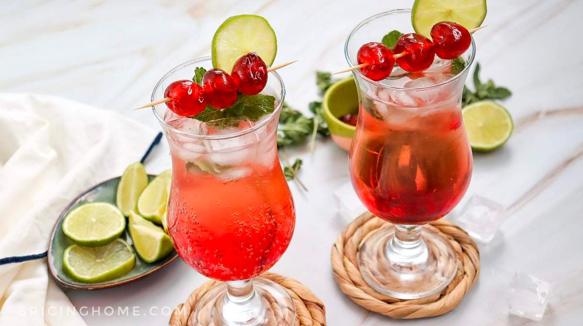 Holiday Shirley Temple Mocktail Drink (1)