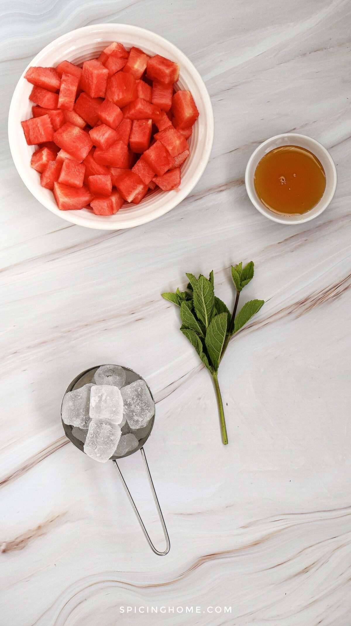 Watermelon Slushie Ingredients