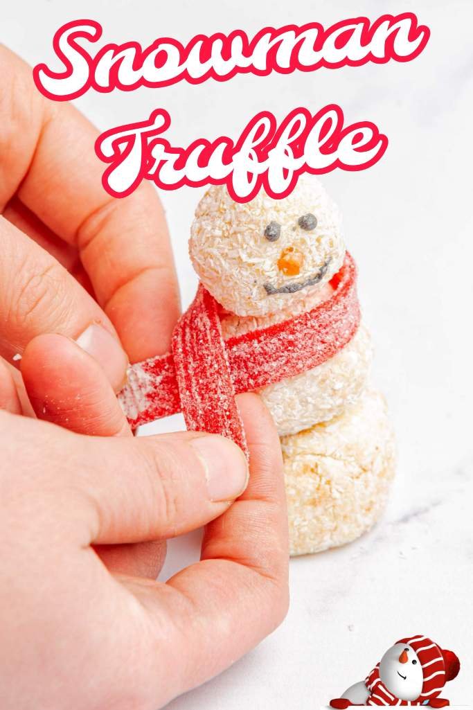Coconut Snowmen Truffle