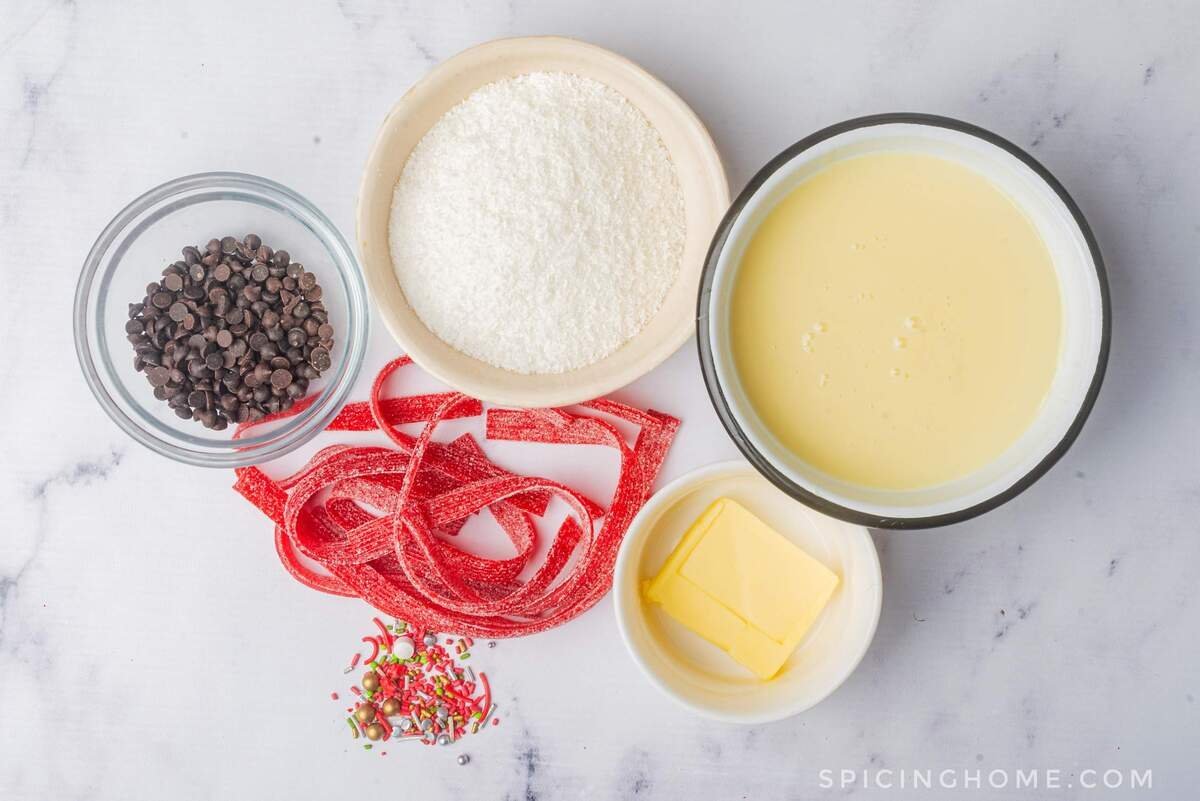 Truffles Snowman Ingredients