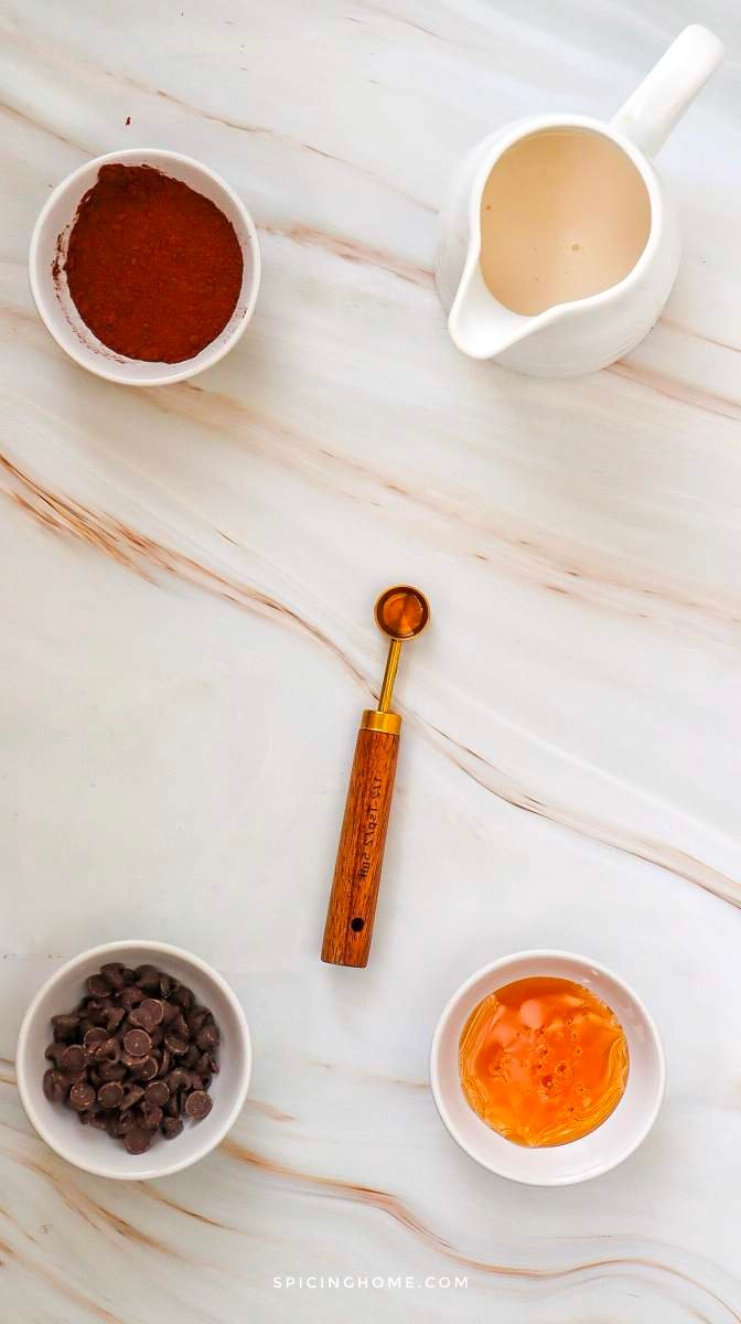 Mocha Hot Chocolate Ingredients