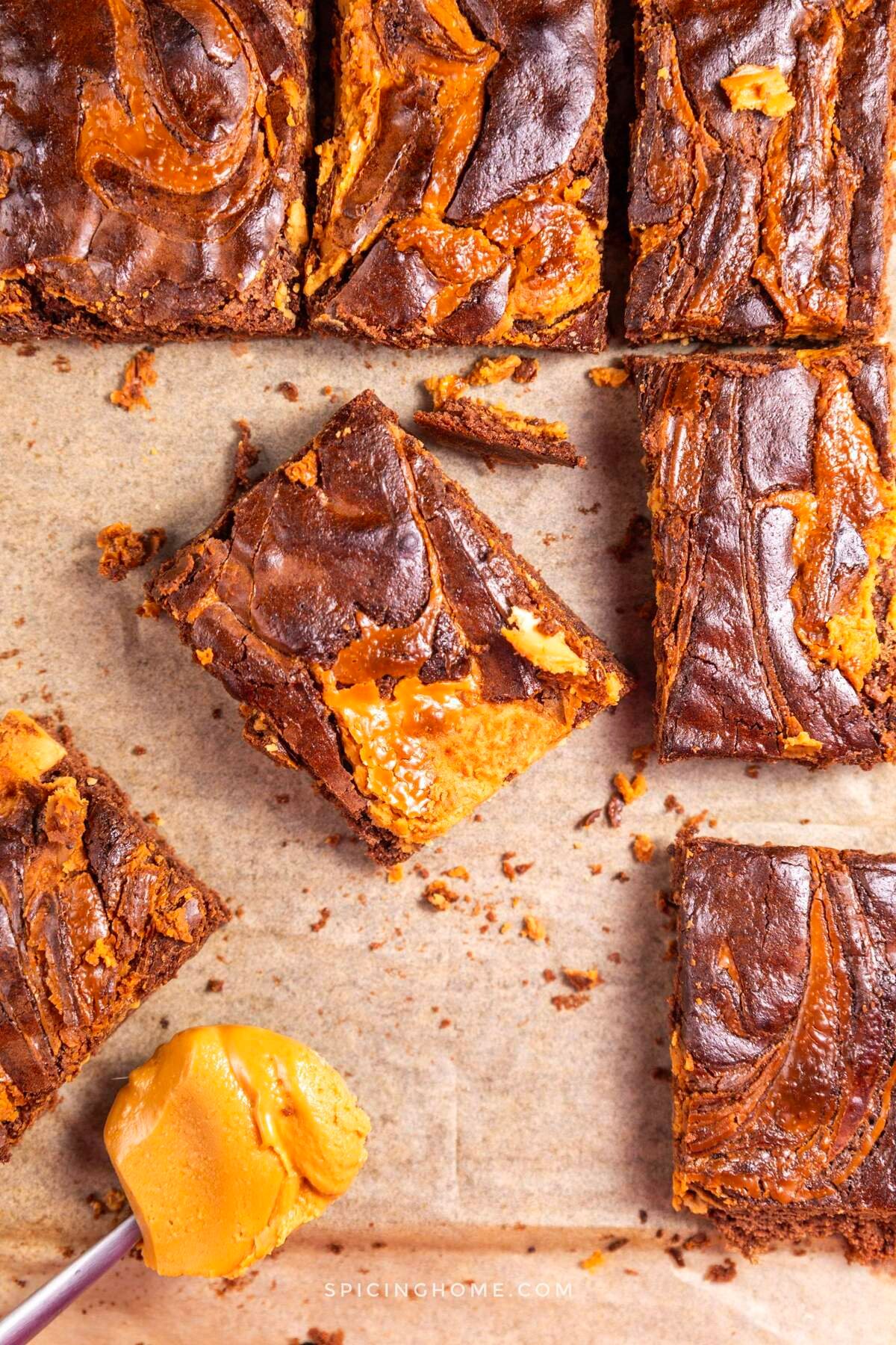 Peanut Butter Brownies Recipe (3)